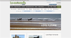 Desktop Screenshot of la-normandie.info