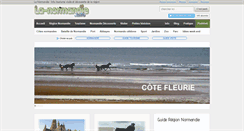 Desktop Screenshot of annuaire.la-normandie.info