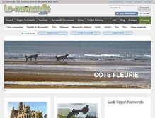 Tablet Screenshot of annuaire.la-normandie.info